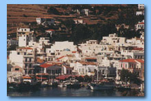 The capital of Tinos.